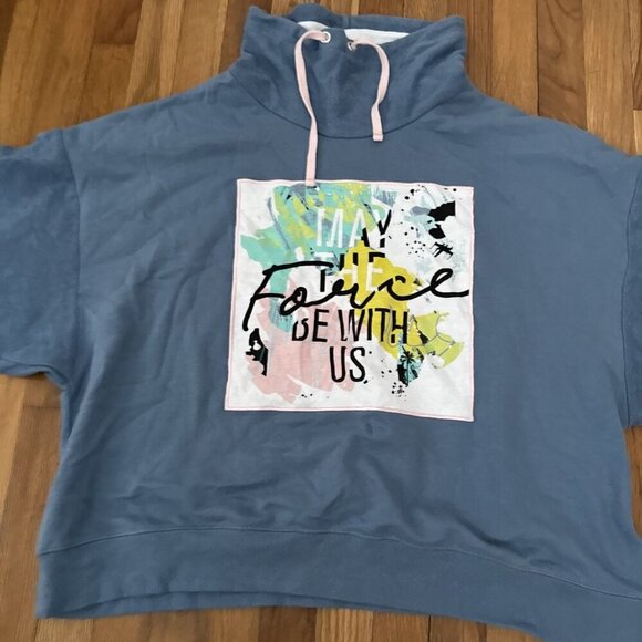 Disney Parks Star Wars May The Force Be With Us Pullover XL - Picture 2 of 6